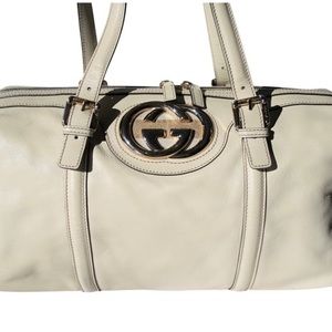 Gucci Web Britt Dialux shoulder bag
